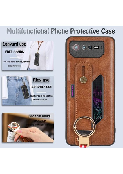 Asus Rog Telefon 6 Kolaylık Bilek Kayışı Uyumluluk Premium Pu Için Kılıf (Yurt Dışından) indirimleri