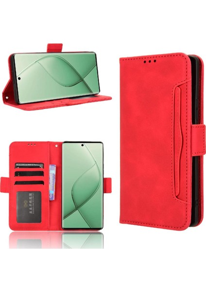 Tecno Spark 20 Pro Artı 4g Deri Cüzdan Kapağı Için Kılıf Ayarlanabilir Kart (Yurt Dışından)