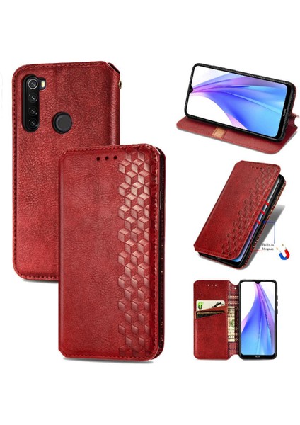Xıaomı Redmi Not 8t Kılıf Için Kılıf Cüzdan Fonksiyonu Moda Tasarımı (Yurt Dışından)