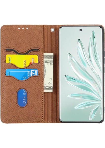 Onur Için Durumda 80 Pro Kredi Kartı Tutucu Pu Deri Kapak Flip Folio Kitap (Yurt Dışından)