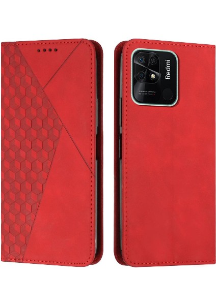 Uyumlu Xiaomi Redmi 10C 4g Cüzdan Kılıf Cilt Duygu ve Aşk Tarafı (Yurt Dışından)