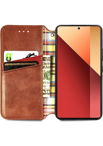 Xiaomi Redmi Için Not 13 Pro 4g Zarif Iş Kapak Çevirin Moda (Yurt Dışından)