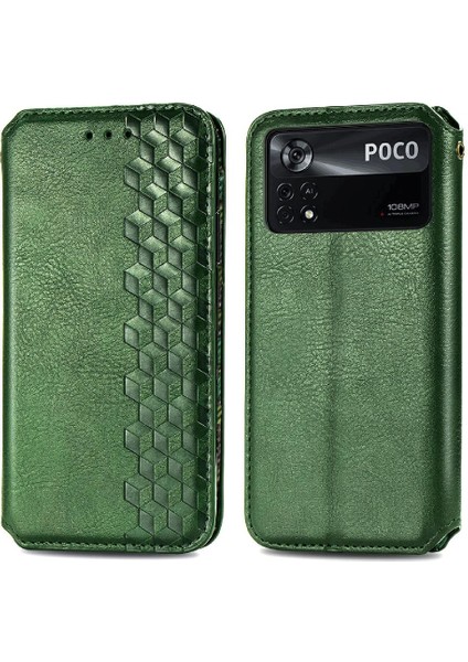 Xıaomı Poco X4 Pro 5g Için Kılıf Moda Tasarımı Zarif Iş Deri (Yurt Dışından)