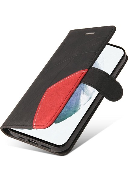 Samsung Galaxy S21 Fe Pu Deri Flip Folio Kılıf ile Iki Renkli (Yurt Dışından) fiyatları