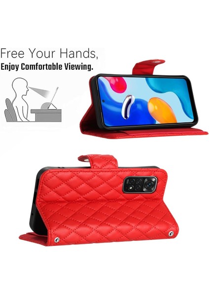 Xiaomi Redmi Not 11S Için Kılıf Cüzdan Kapak Darbeye Şık Koruyucu (Yurt Dışından)
