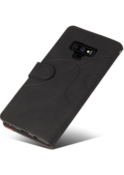 Samsung Galaxy Not 9 Iki Renkli Dikiş Kickstand Koruyucu Kılıf (Yurt Dışından)