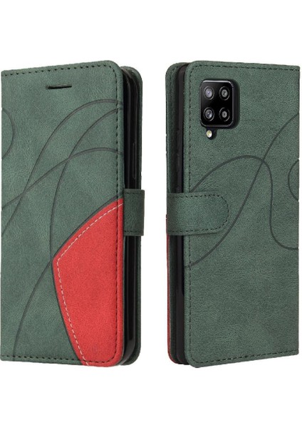 Kart Yuvası Standı ile Samsung Galaxy Case 5g Için Kılıf Pu Deri Flip Folio (Yurt Dışından)