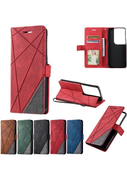 Oppo Oppo 8 Pro Manyetik Kart Tutucu Için Kılıf Kickstand Darbeye Pu Flip (Yurt Dışından)