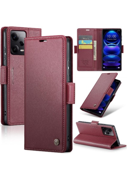 Xiaomi Redmi Not 12 Pro 5g Anti Dolandırıcılık Kart Yuvası Kickstand Için Caseme Durumda (Yurt Dışından)