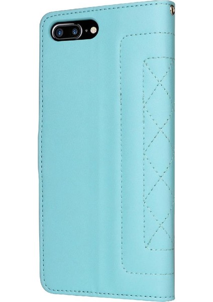 Iphone 6 Için Flip Case Artı Darbeye Dayanıklı Basit Iş Deri Kılıf Flip (Yurt Dışından)