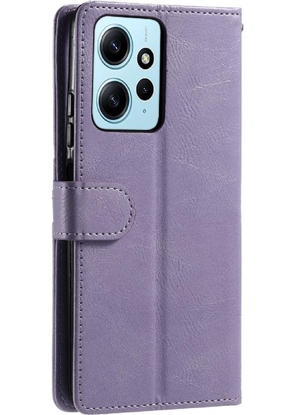 Xiaomi Redmi Not 12 Için Flip Case 4g Pu Deri Kickstand 6 Kart Yuvaları (Yurt Dışından)