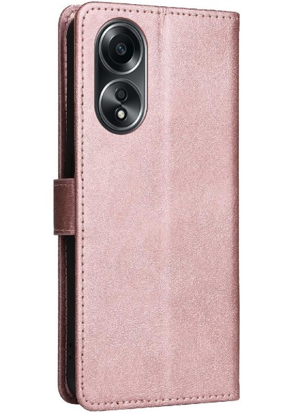 Manyi Mall Oppo Oppo 4g Yüksek Kaliteli Deri Iş Cüzdan Telefon Kılıfı Için Flip Case (Yurt Dışından)