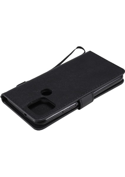 Google Piksel 5 Iş Cüzdan Telefon Kılıfı Için Flip Case Klasik Katı Yüksek (Yurt Dışından)