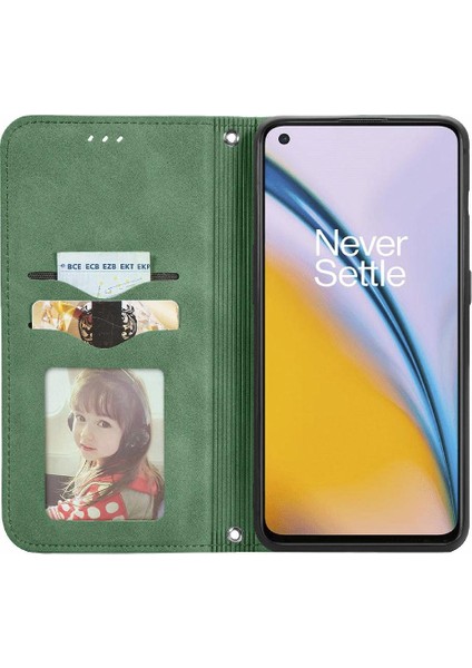 Oneplus Nord 2 Için Kılıf Darbeye Basit Iş Cüzdan Kapak Kılıfı (Yurt Dışından) indirimleri