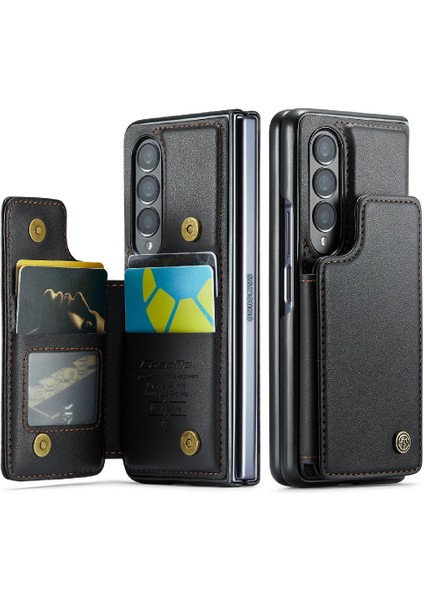 Samsung Galaxy Z Fold 4 5g Kickstand Pu Deri Için Caseme Cüzdan Kılıf (Yurt Dışından) fiyatları