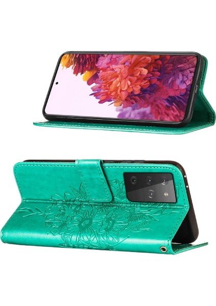 Samsung Galaxy S21 Ultra 5g Kapak Çevirin Kabartma Kelebek (Yurt Dışından) indirimleri
