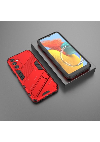 Samsung Galaxy M14 Sağlam Askeri Koruyucu Kapak Kickstand Için Kılıf (Yurt Dışından)