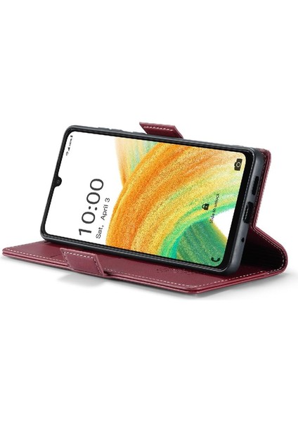 Samsung Galaxy A33 5g Kickstand Anti Dolandırıcılık Cüzdan Durumda (Yurt Dışından) fiyatları