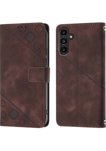 Samsung Galaxy A15 5g/4g Kart Tutucu Manyetik Deri Cüzdan Flip (Yurt Dışından)