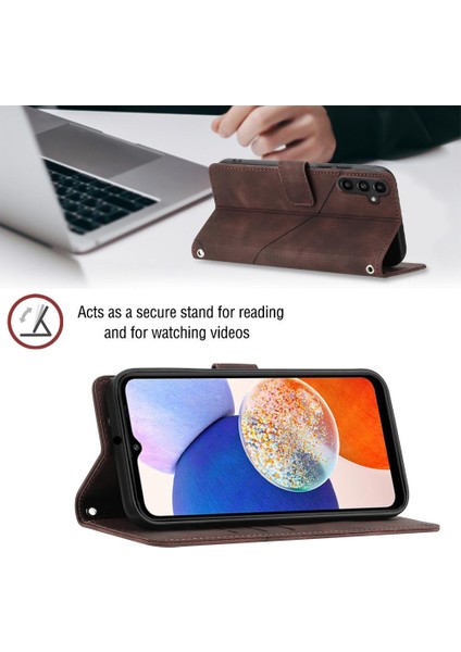 Samsung Galaxy A15 5g/4g Kart Tutucu Manyetik Deri Cüzdan Flip (Yurt Dışından)