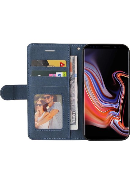 Samsung Galaxy Not 9 Iki Renkli Dikiş Kickstand Koruyucu Kılıf (Yurt Dışından)