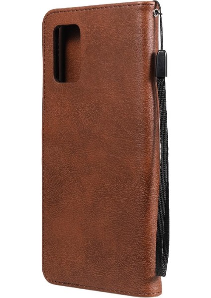 Samsung Galaxy A02S Iş Cüzdan Telefon Kılıfı Için Flip Case Klasik Katı (Yurt Dışından)