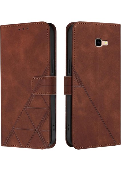 Samsung Galaxy J4 Artı Kredi Kartı Tutucu Flip Folio Kitap Cüzdan (Yurt Dışından)
