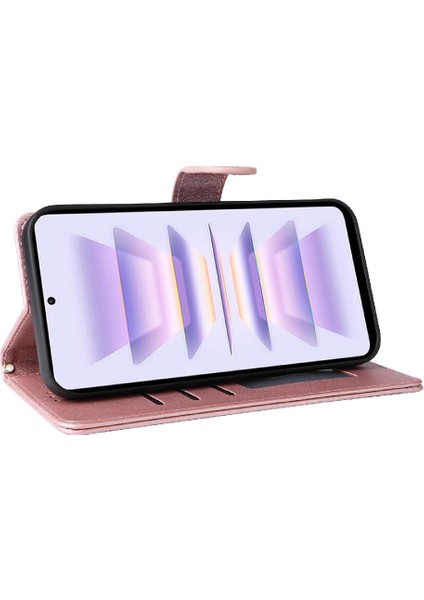Xiaomi Poco F5 Pro Flip Kapak Kılıf Için Flip Case Cüzdan Darbeye (Yurt Dışından)