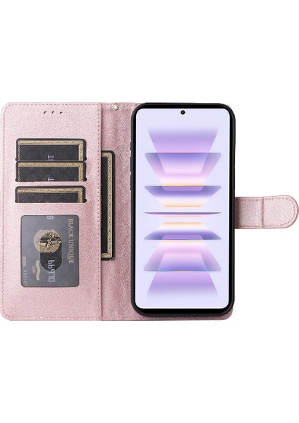 Xiaomi Poco F5 Pro Flip Kapak Kılıf Için Flip Case Cüzdan Darbeye (Yurt Dışından)