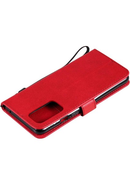 Kart Yuvası ile Oneplus 9 Için Flip Case Iş Cüzdan Telefon Kılıfı Yüksek (Yurt Dışından)
