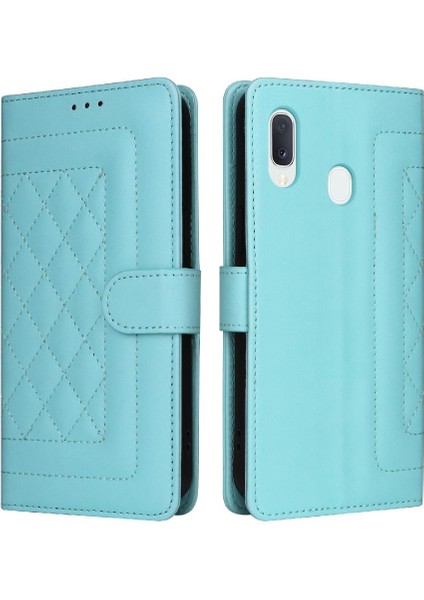 Samsung Galaxy A20E Darbeye Kapak Kapak Deri Kılıf Için Flip Case (Yurt Dışından)