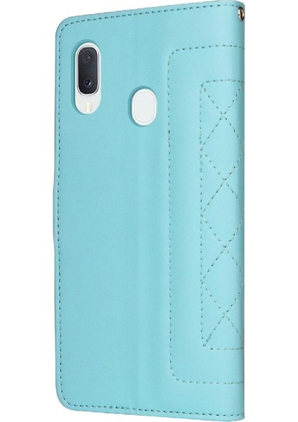 Samsung Galaxy A20E Darbeye Kapak Kapak Deri Kılıf Için Flip Case (Yurt Dışından)