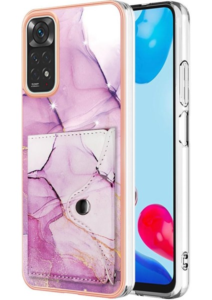 Xiaomi Redmi Için Not 11 4g Kart Yuvaları Yumuşak Tpu Tampon Ince Cüzdan (Yurt Dışından)