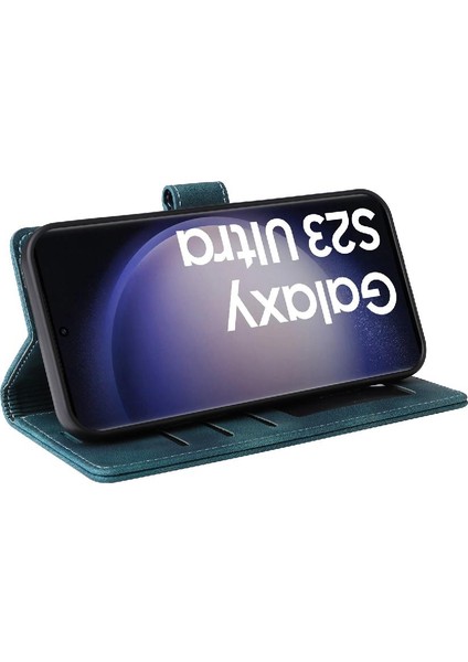 Samsung Galaxy S23 Için Flip Case Ultra Kapak Kapak Cüzdan Deri Kılıf (Yurt Dışından) modelleri