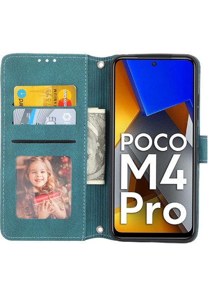Xiaomi Poco M4 Pro 4g Için Flip Case Darbeye Koruyucu Pu Deri Kılıf (Yurt Dışından) indirimleri