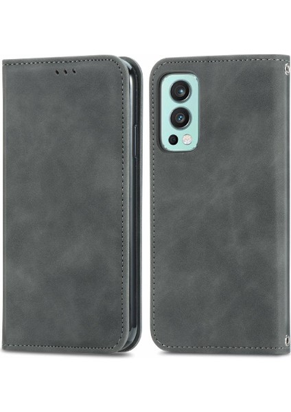 Oneplus Nord 2 Için Kılıf Darbeye Basit Iş Cüzdan Kapak Kılıfı (Yurt Dışından) indirimleri