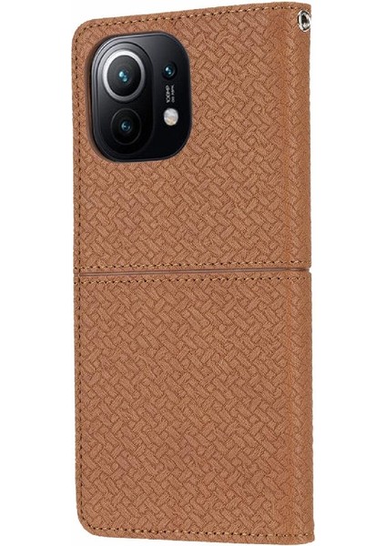 Xiaomi Mi 11 Lite Için Kılıf El Cüzdan Flip Folio Kitap Kredi Kartı Tutucu (Yurt Dışından)