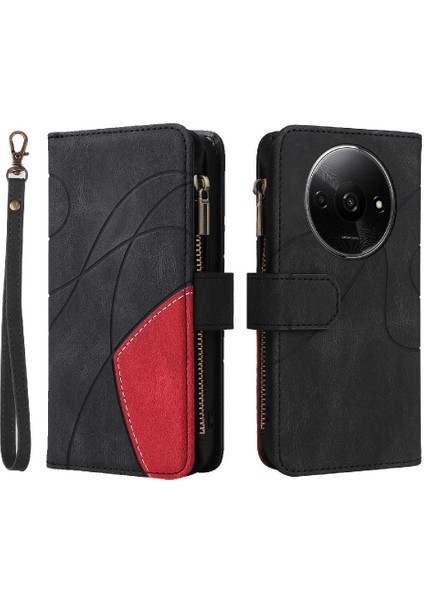 Kart Yuvası Standı Dokuz ile Xiaomi Redmi A3 Iki Renkli Dikiş Için Kılıf (Yurt Dışından) fırsatları