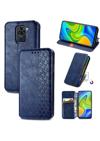 Xıaomı Redmi Not 9 Için Kılıf Moda Tasarım Kapak Çevirin Cüzdan Fonksiyonu (Yurt Dışından)