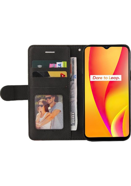 Kart Yuvası Standı Iki Renkli Realme C15 Kickstand Koruyucu Kılıf (Yurt Dışından) fiyatları