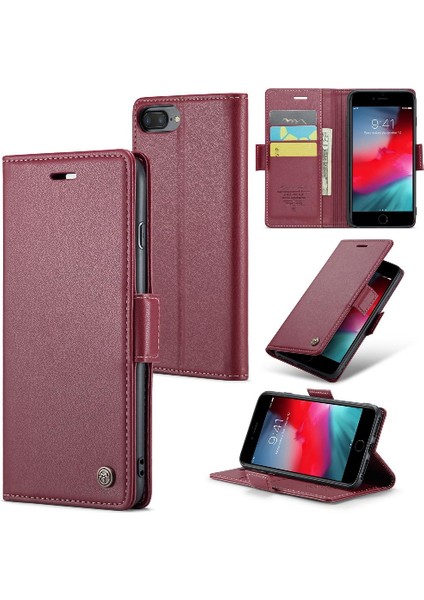 IPhone 6 Artı/6s Artı Kart Yuvası Darbeye Durumda Cüzdan (Yurt Dışından)