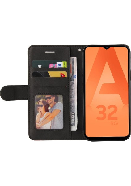 Kart Yuvası Standı ile Samsung Galaxy A32 5g Için Kılıf Pu Deri Flip Folio (Yurt Dışından) fiyatları