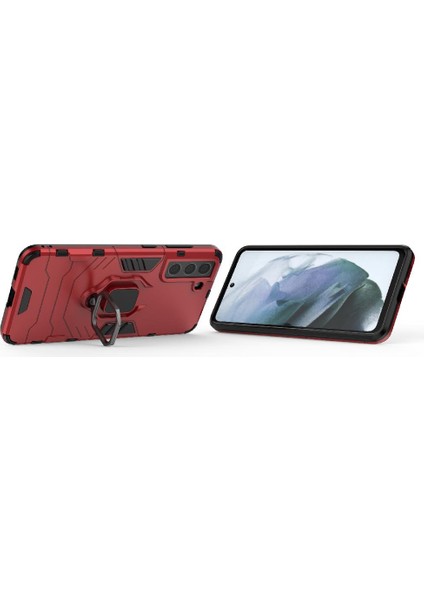 Samsung Galaxy S21 Fe 5g Için Kılıf 360 &deg; Dönen Halka Darbeye Kapak Damla (Yurt Dışından) fiyatları