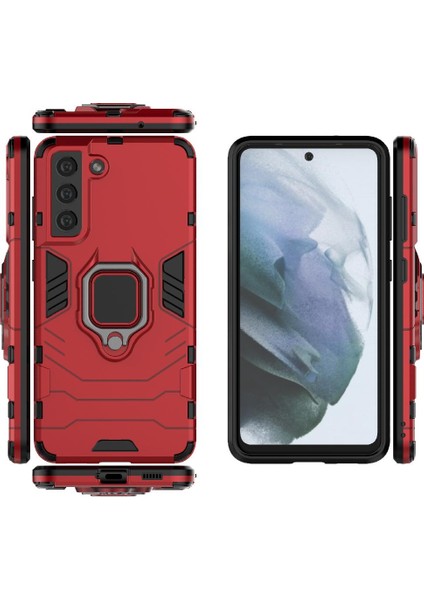 Samsung Galaxy S21 Fe 5g Için Kılıf 360 &deg; Dönen Halka Darbeye Kapak Damla (Yurt Dışından) indirimleri