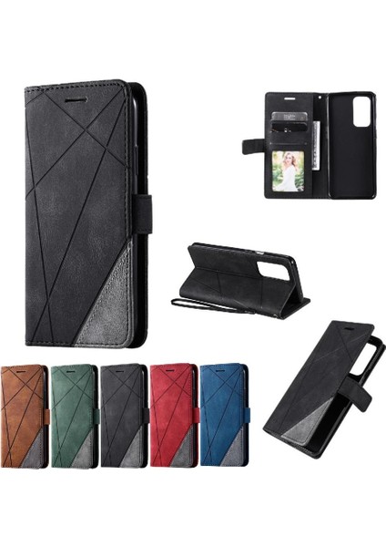Xiaomi 11T/11T Pro Manyetik Pu Deri Kart Tutucu Kickstand Flip (Yurt Dışından)