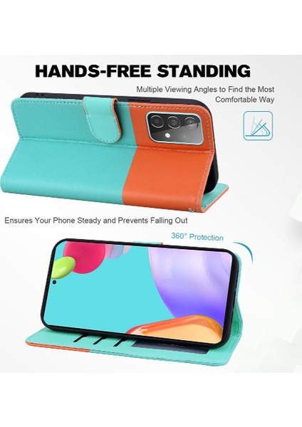 Samsung Galaxy Case 5g Için Kılıf Cüzdan Kılıf Kapak Çevirin Darbeye (Yurt Dışından)