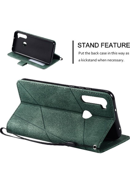 Xiaomi Redmi Not 8t Için Kılıf Cüzdan Çevir Folyo Kart Tutucu Kickstand Pu (Yurt Dışından) indirimleri