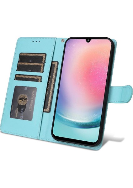 Samsung Galaxy A24 4g Için Flip Case Cüzdan Basit Iş Kapak Çevirin (Yurt Dışından) modelleri