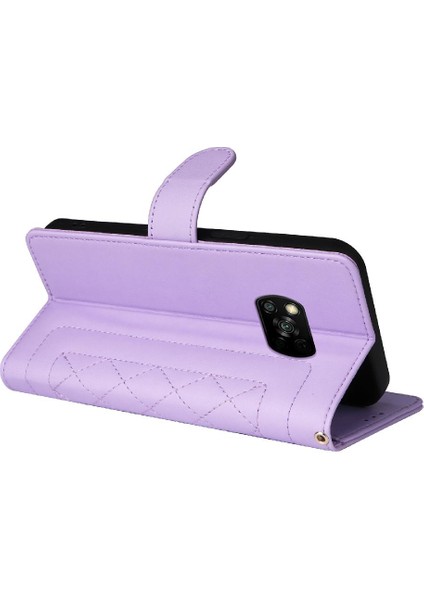 Xiaomi Poco X3 Nfc Cüzdan Flip Kapak Için Flip Case Basit Iş Deri (Yurt Dışından)