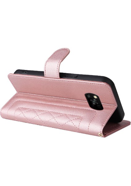 Xiaomi Poco X3 Nfc Cüzdan Flip Kapak Için Flip Case Basit Iş Deri (Yurt Dışından)